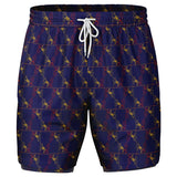 CHECKMATE 47PRINT 2-IN-1 SHORTS - NAVY