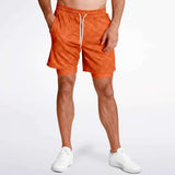 CHECKMATE 47PRINT 2-IN-1 SHORTS - ORANGE
