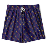 CHECKMATE 47PRINT 2-IN-1 SHORTS - NAVY