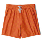 CHECKMATE 47PRINT 2-IN-1 SHORTS - ORANGE