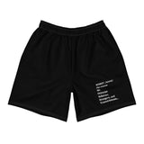 **PLAIN JANE** ATHLETIC LONG SHORTS - W.O.R.S.T!Kind Global