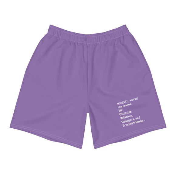 **PLAIN JANE** ATHLETIC LONG SHORTS - W.O.R.S.T!Kind Global