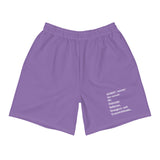 **PLAIN JANE** ATHLETIC LONG SHORTS - W.O.R.S.T!Kind Global