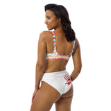 **Graffiti WORST!** Statement High-waisted Bikini - W.O.R.S.T!Kind Global