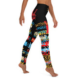 **WORST! EC Graffiti Banner** Yoga Leggings - W.O.R.S.T!Kind Global