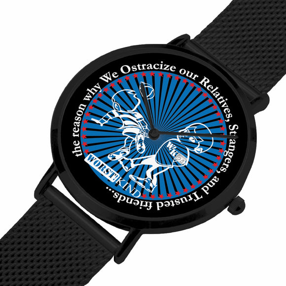 167. **MevMe** SS Perpetual Calendar Statement Timepiece - W.O.R.S.T!Kind Global