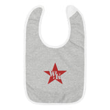 **Star WORST!** Embroidered Baby Bib - W.O.R.S.T!Kind Global