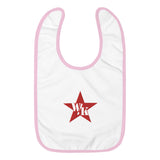 **Star WORST!** Embroidered Baby Bib - W.O.R.S.T!Kind Global
