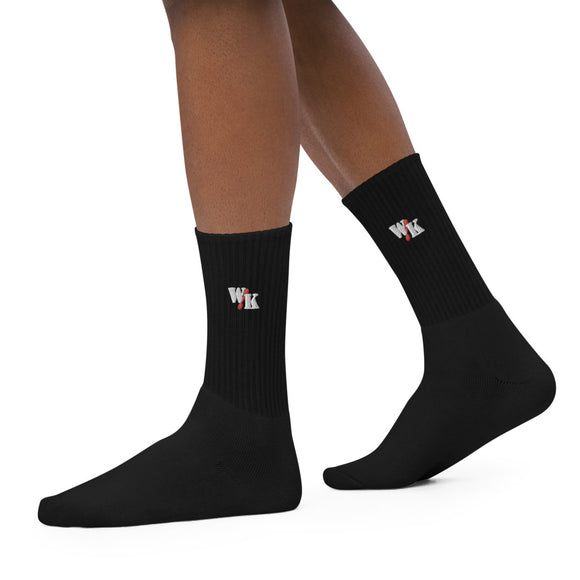 **W!K** Embroidered socks