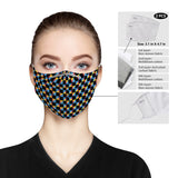 **Checkmate47 Print** Face Mask - W.O.R.S.T!Kind Global