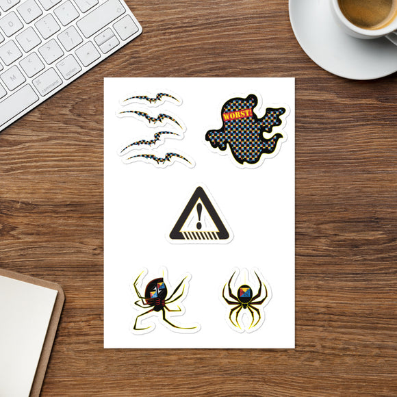 **Spook WORST!** Sticker sheet