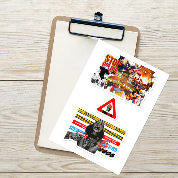 **CITY on FIRE** Sticker sheet