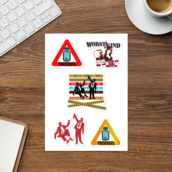 **Drinkin Patnas** Sticker sheet