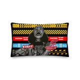 **CITY ON FIRE** Statement Pillow - W.O.R.S.T!Kind Global