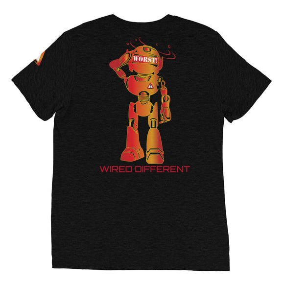 **Bork-Bot Barcode** Statement Tee - W.O.R.S.T!Kind Global
