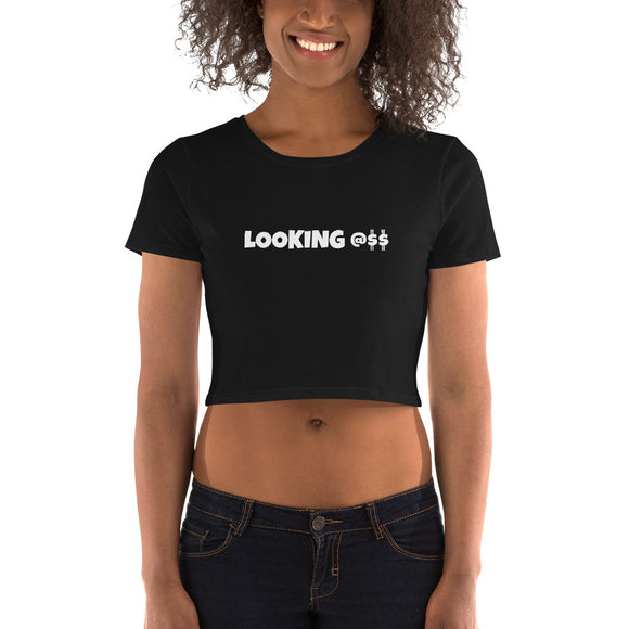 **Roasted** Women’s Crop Tee (Looking) - W.O.R.S.T!Kind Global