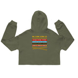 **WOKEisWAR** Crop Hoodie - W.O.R.S.T!Kind Global