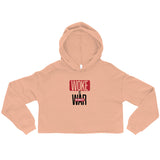 **WOKEisWAR** Crop Hoodie - W.O.R.S.T!Kind Global