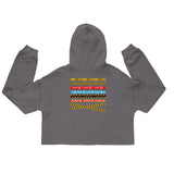**WOKEisWAR** Crop Hoodie - W.O.R.S.T!Kind Global